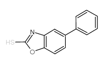 5-苯基苯并恶唑-2-硫醇结构式