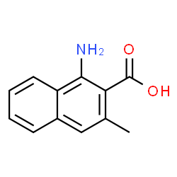 2-Naphthalenecarboxylicacid,1-amino-3-methyl-(9CI)结构式