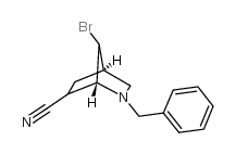 2-苄基-7-溴-2-氮杂双环[2.2.1]庚烷-6-甲腈结构式