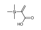 2-trimethylsilylprop-2-enoic acid Structure