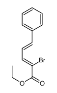 ethyl 2-bromo-5-phenylpenta-2,4-dienoate Structure