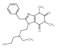 苄乙醇胺嘌呤结构式