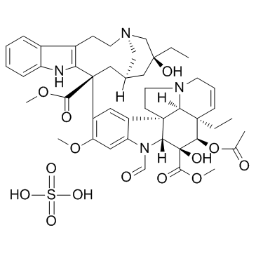 硫酸长春新碱结构式