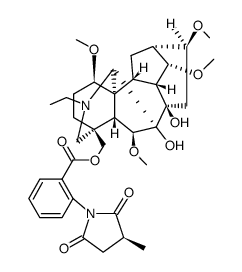 柠檬酸卡考尼碱(MLA)(mM/ml)结构式