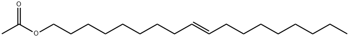 9-Octadecen-1-ol, 1-acetate, (9E)- Structure