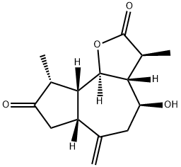珀菊内酯结构式