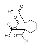 cyclohexane-1,1,2,2-tetracarboxylic acid Structure