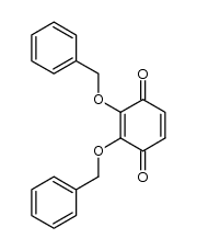 2,3-dibenzyloxy-1,4-benzoquinone结构式