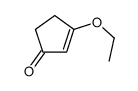 3-乙氧基-2-环戊烯酮结构式