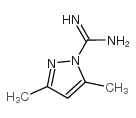 3,5-二甲基吡唑-1-羧胺结构式