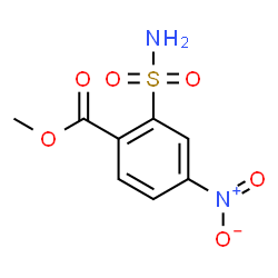 Methyl 4-nitro-2-sulfamoylbenzoate Structure