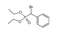 diethyl α-bromobenzylphosphinate结构式