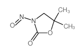 5,5-二甲基-3-亚硝基恶唑烷-2-酮结构式