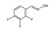 N-[(2,3,4-trifluorophenyl)methylidene]hydroxylamine Structure