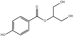 对羟基苯甲酸甘油酯结构式