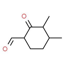 Cyclohexanecarboxaldehyde, 3,4-dimethyl-2-oxo- (9CI) Structure