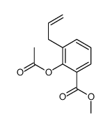 Methyl 2-acetoxy-3-allylbenzoate结构式