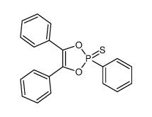 2,4,5-triphenyl-2-sulfanylidene-1,3,2λ5-dioxaphosphole结构式