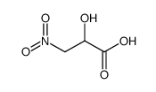 2-hydroxy-3-nitropropanoic acid结构式