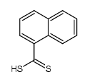 1-naphthalenedithiocarboxylic acid结构式