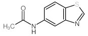 Acetamide,N-5-benzothiazolyl-结构式