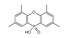 10-Hydroxy-2,4,6,8-tetramethyl-10H-phenoxaphosphine 10-oxide Structure
