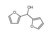 2,2'-(hydroxymethylene)difuran Structure