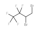 3,4-dibromo-1,1,1,2,2-pentafluorobutane Structure