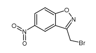 3-bromomethyl-5-nitro-benzo[d]isoxazole Structure