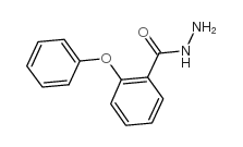 2-苯氧基苯甲酰肼结构式