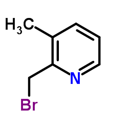 2-(Bromomethyl)-3-methylpyridine Structure