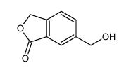 6-(羟基甲基)- 1(3h)-异苯并呋喃酮结构式
