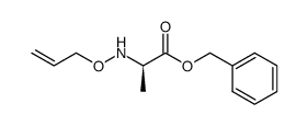 (R)-N-allyloxyalanine benzyl ether Structure