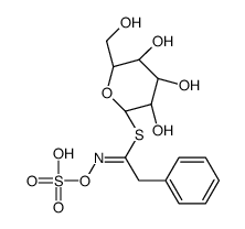 金莲葡糖硫苷结构式
