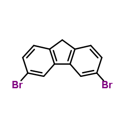 3,6-dibromo-9H-fluorene Structure