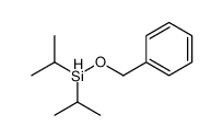 phenylmethoxy-di(propan-2-yl)silane结构式