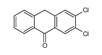 2,3-Dichloroanthracen-9(10H)-one结构式