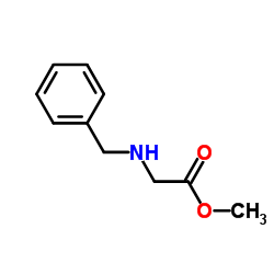 2-(苄基氨基)乙酸甲酯结构式