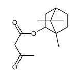 (4,7,7-trimethyl-3-bicyclo[2.2.1]heptanyl) 3-oxobutanoate structure