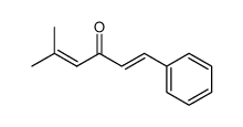5-methyl-1-phenyl-hexa-1,4-dien-3-one结构式