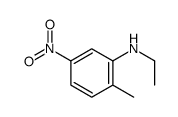 N-ethyl-5-nitro-o-toluidine Structure