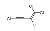 1,1,2,4-tetrachloro-1-buten-3-yne结构式