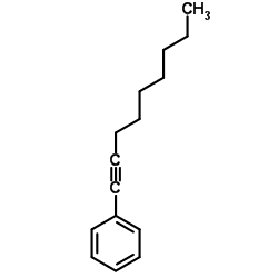 1-苯基-1-壬炔结构式