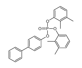 bis(2,3-dimethylphenyl) (4-phenylphenyl) phosphate Structure