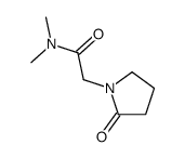 N,N-dimethyl-2-(2-oxopyrrolidin-1-yl)acetamide Structure