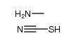 Methylamine Thiocyanate Structure
