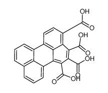 perylene-1,2,3,4-tetracarboxylic acid Structure