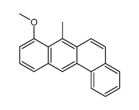 8-Methoxy-7-methylbenz[a]anthracene Structure