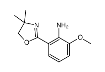 2-(4,4-dimethyl-5H-1,3-oxazol-2-yl)-6-methoxyaniline Structure