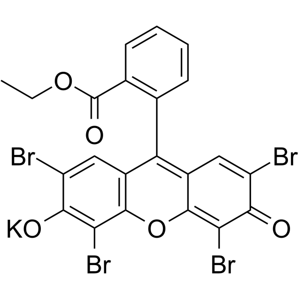 Ethyl eosin Structure
